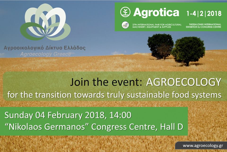 Agroecology for the transition towards truly sustainable food systems